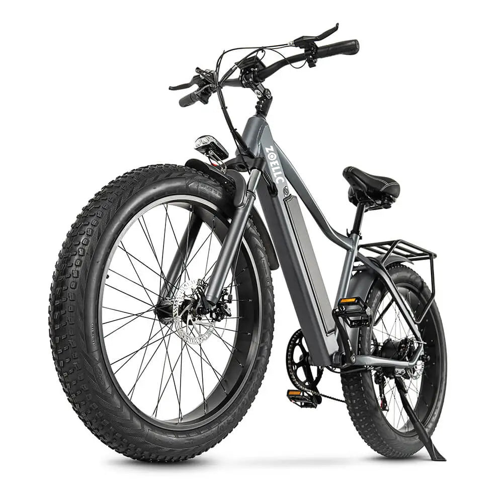 Zoellc J26 750 Watt Fat Tire Electric Mountain Bike