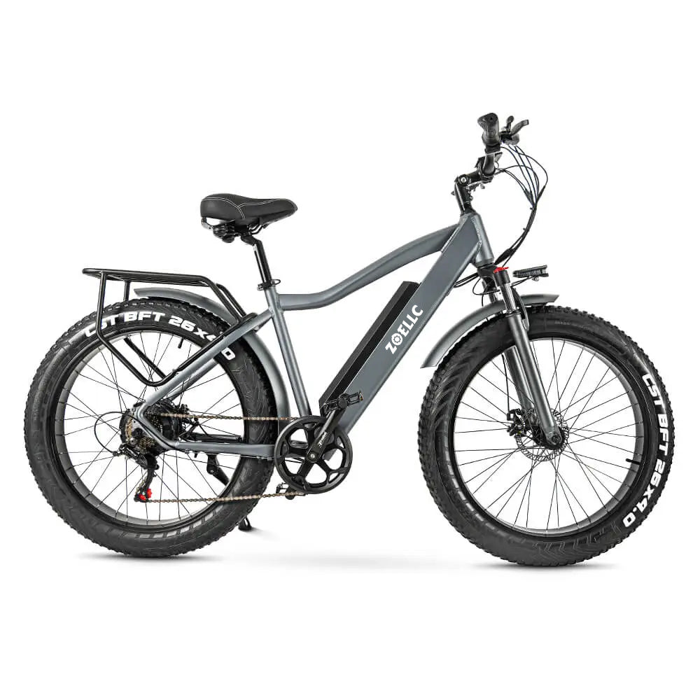 Zoellc J26 750 Watt Fat Tire Electric Mountain Bike