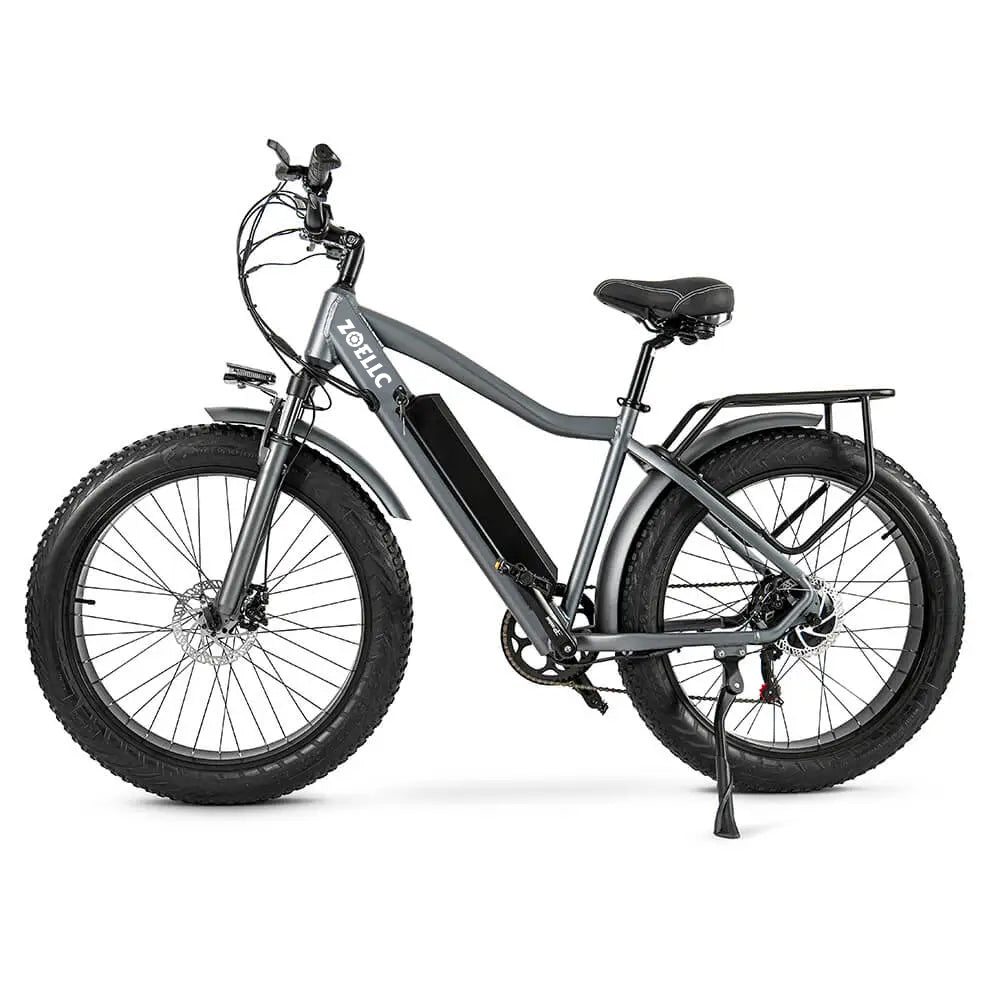 Zoellc J26 750 Watt Fat Tire Electric Mountain Bike