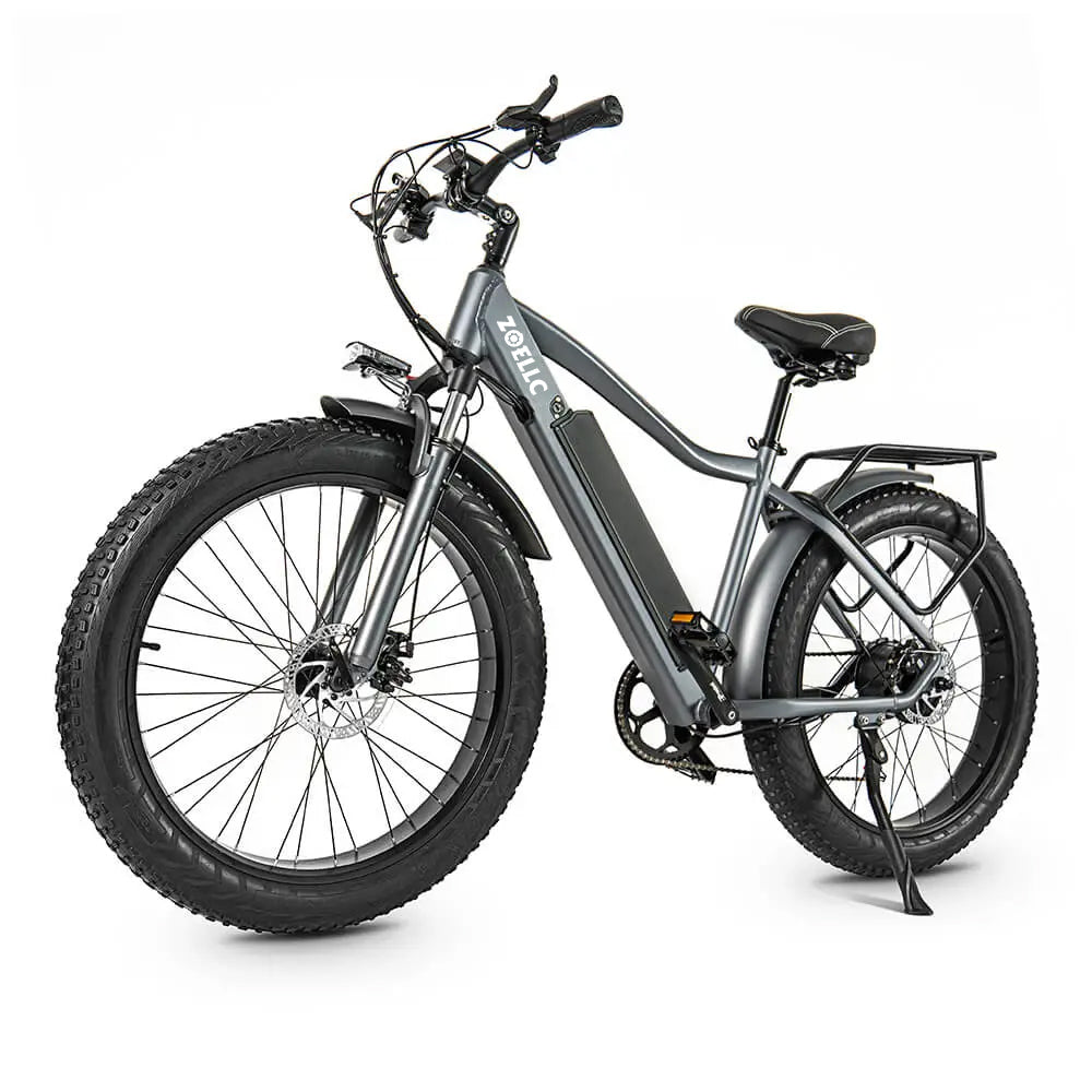 Zoellc J26 750 Watt Fat Tire Electric Mountain Bike