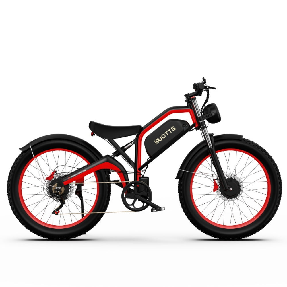 DUOTTS N26 750W*2 26" Dual Motor Electric Fat Bike 960Wh Samsung Battery Moped E-bike