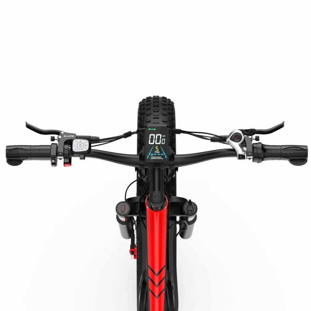 DUOTTS S26 750W*2 26" Doppelmotor Fatbike Elektrofahrrad 960Wh Samsung Akku Fully E-MTB