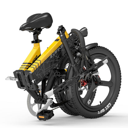 Lankeleisi G650 500W 20" Folding Electric Bike 614Wh City E-bike