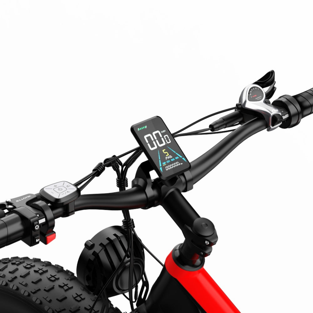 DUOTTS S26 750W*2 26" Dual Motor Electric Fat Bike 960Wh Samsung Battery Full Suspension E-MTB