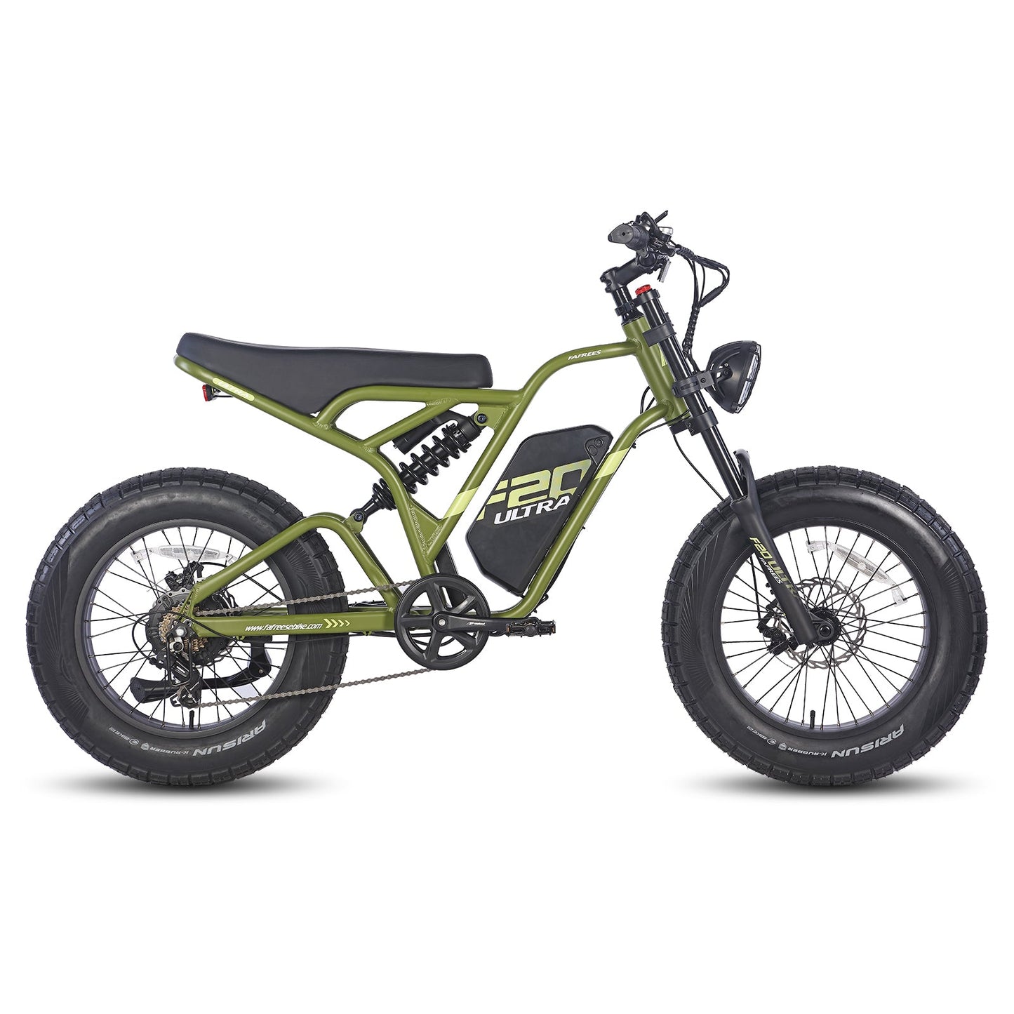 Fafrees F20 Ultra 750W 20" Fatbike Elektrofahrrad 1200Wh LG Akku Moped E-Bike