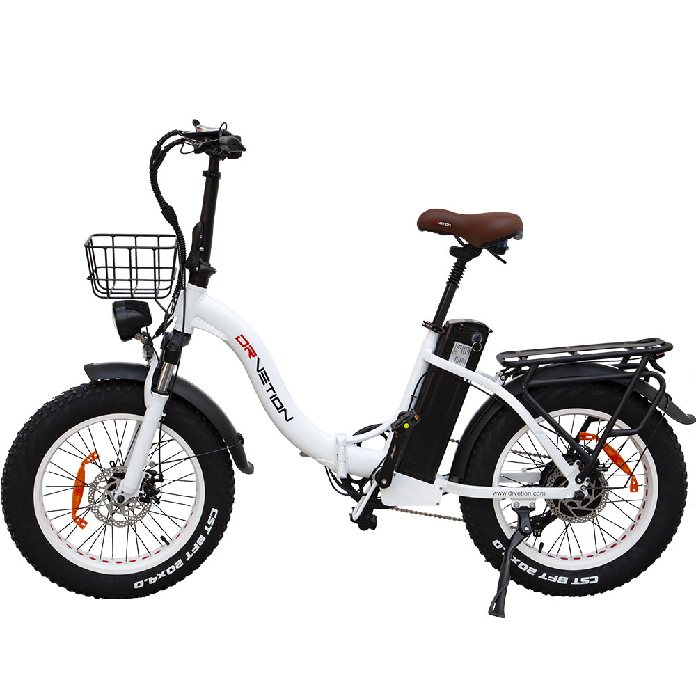 Drvetion CT20 750W 20" Fat Bike elettrica pieghevole E-bike passo-passo