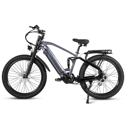 CMACEWHEEL AL26 250W 26" E-Mountain Bike with Torque Sensor 816Wh SUV E-bike