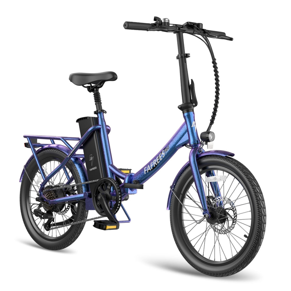 Fafrees F20 Lasting 250W 20" Bicicletta elettrica pieghevole con sensore di coppia Batteria da 655 Wh City E-bike