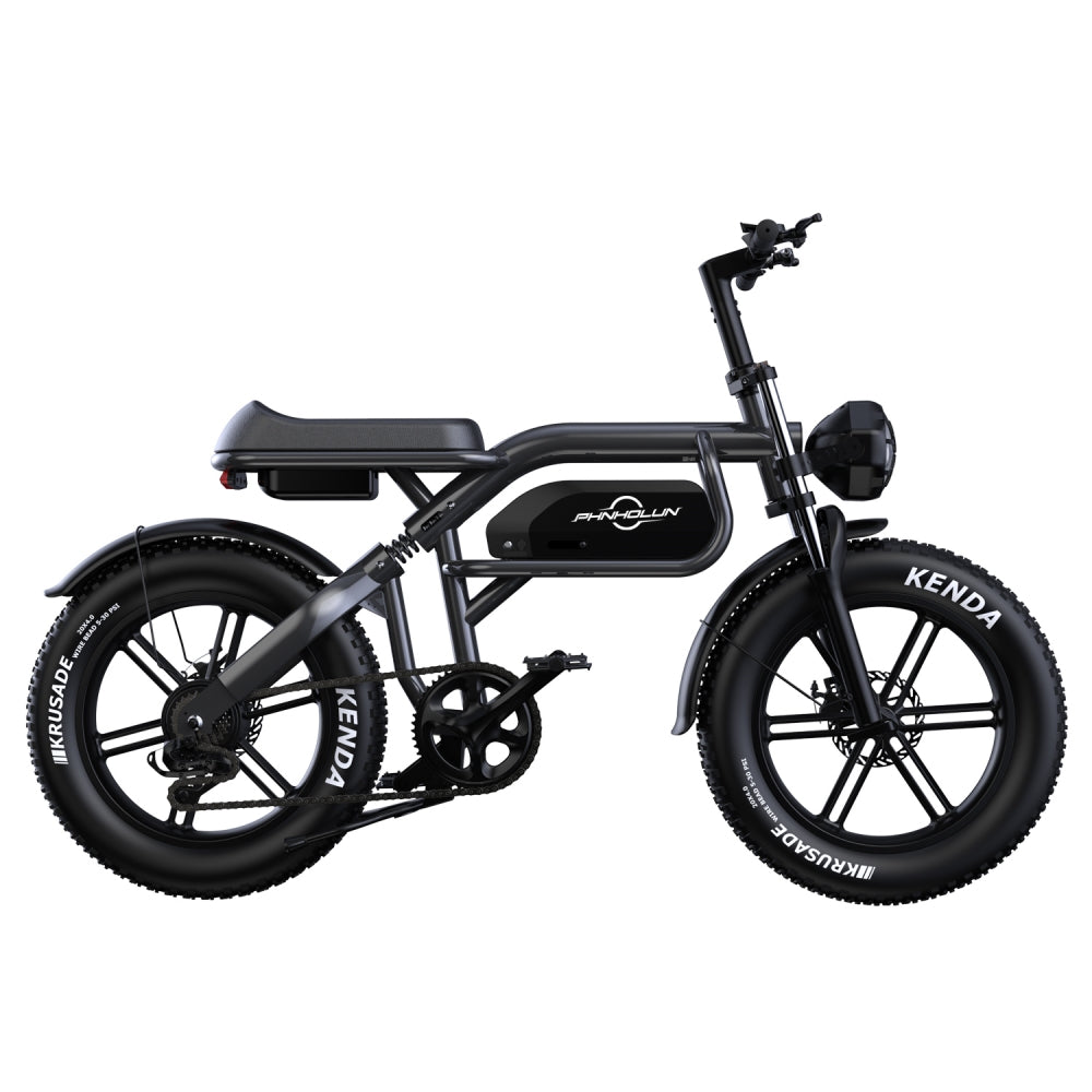 PHNHOLUN C8 1000W 20" Fatbike Vollfederung 960Wh E-Mountainbike