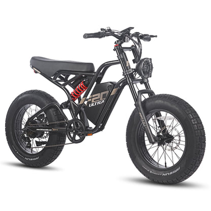 Fafrees F20 Ultra 750W 20" Fat Bike électrique avec 1200Wh LG Batterie Mobylette électrique