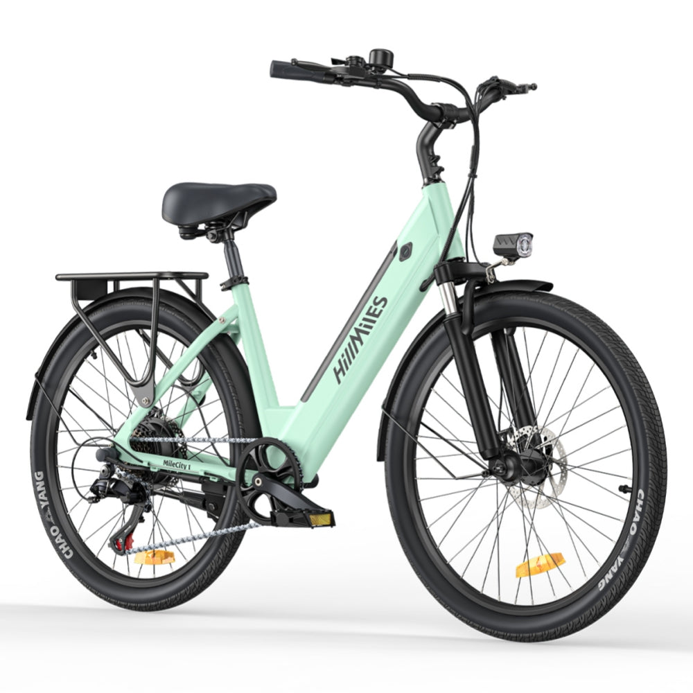 HillMiles MileCity 250W 26" Elektrisches Trekkingrad 468Wh City E-Bike mit Drehmomentsensor