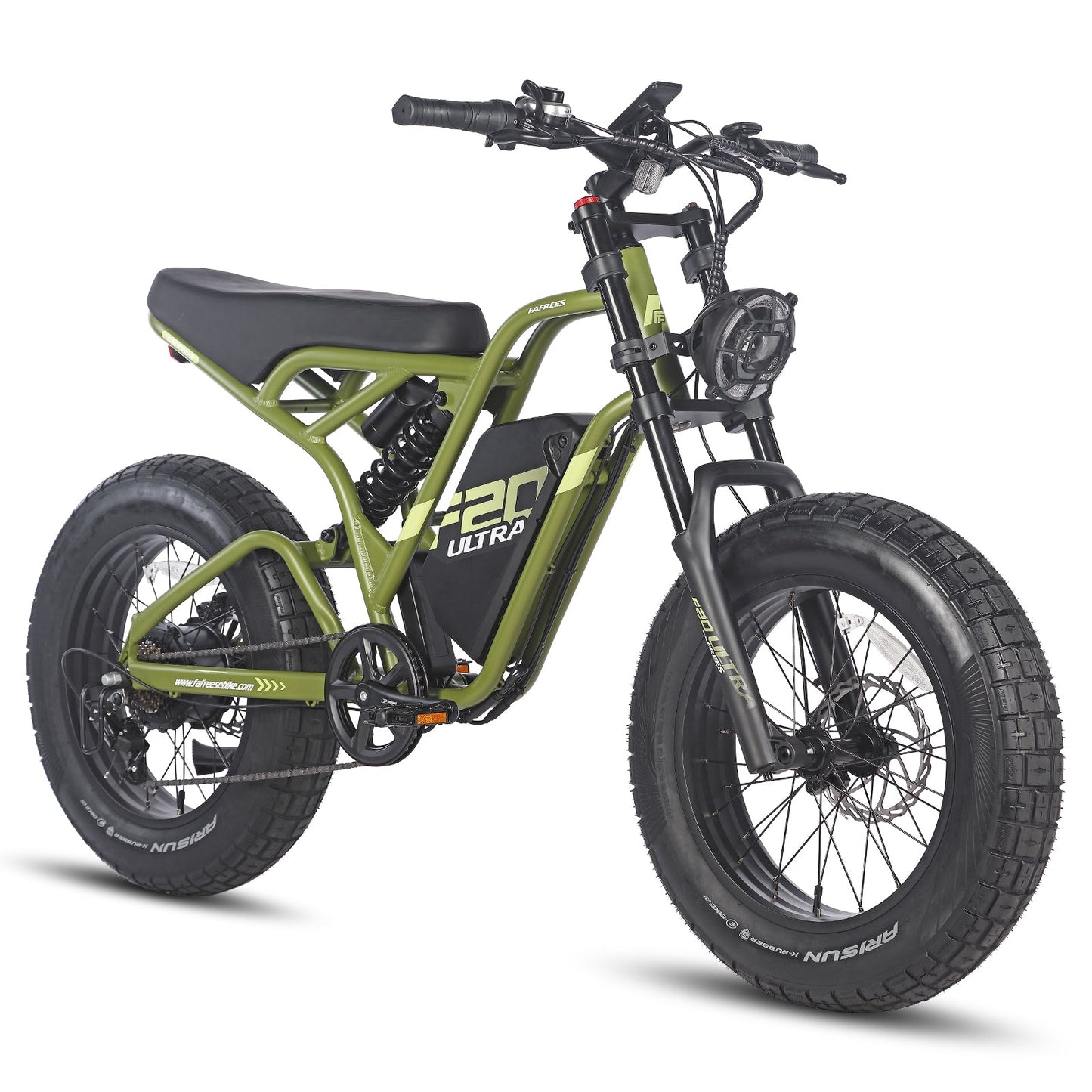 Fafrees F20 Ultra 750W 20" Fat Bike électrique avec 1200Wh LG Batterie Mobylette électrique