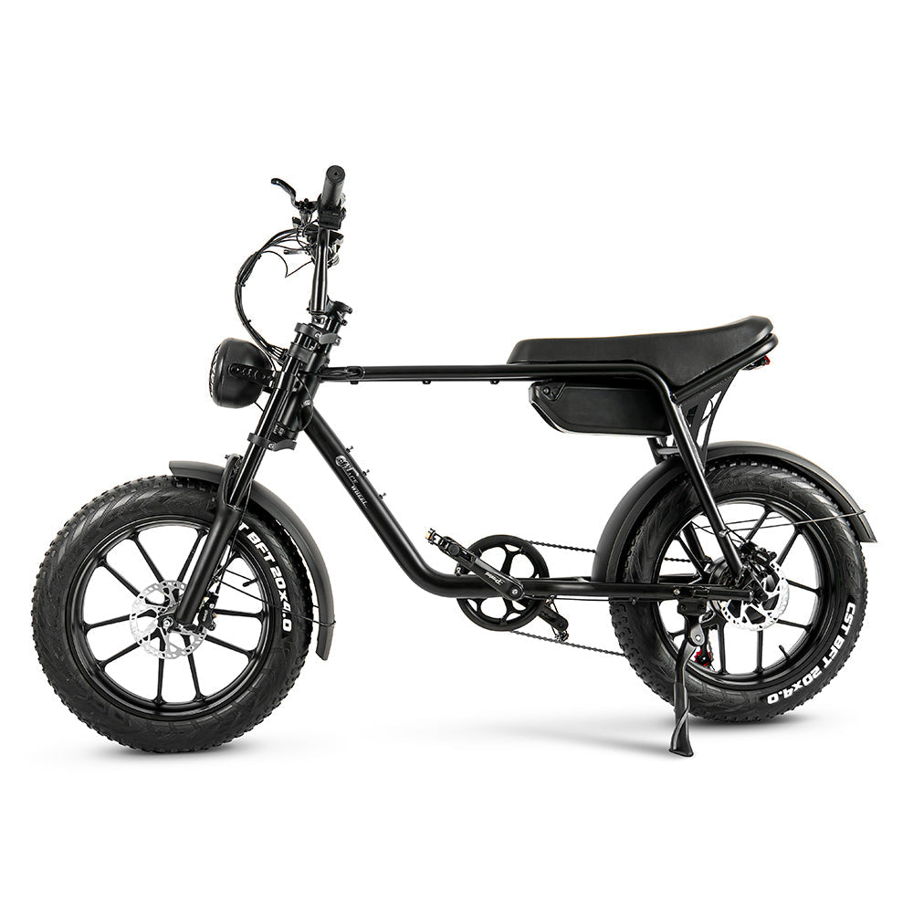 CMACEWHEEL K20 750W 20" Electric Fat Bike 816Wh Moped E-bike