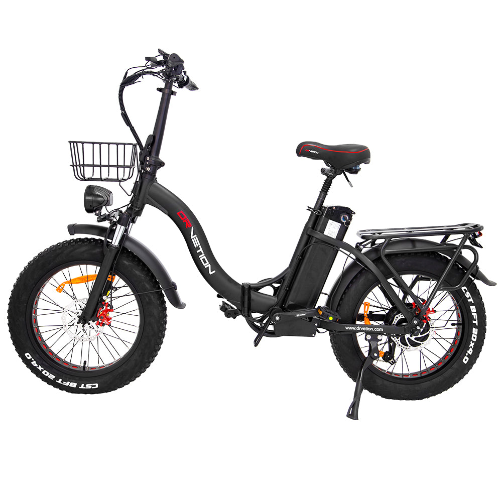 Drvetion CT20 750W 20" Faltbares Fatbike Elektrofahrrad Step-Through E-Bike