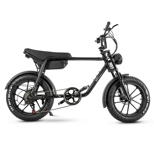 CMACEWHEEL K20 750W 20" Electric Fat Bike 816Wh Moped E-bike