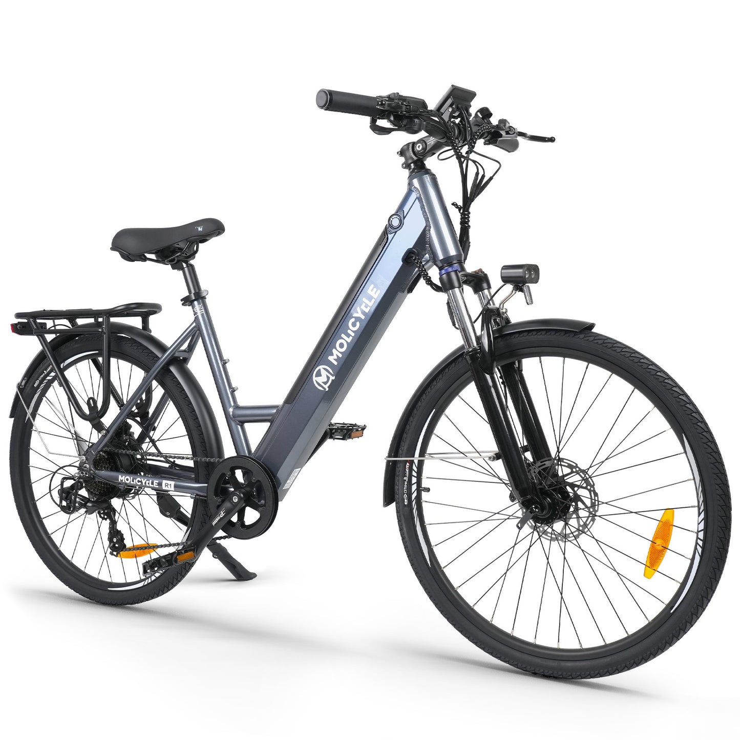 Bicicletta elettrica da trekking Molicycle R1 250W 26" 522Wh Supporto E-bike da città APP