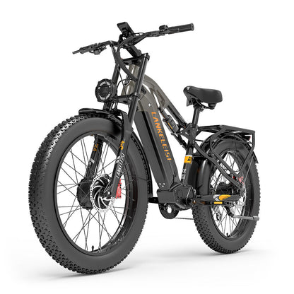 Lankeleisi MG800 MAX 1000W*2 26" Fatbike Dualmotor E-Mountainbike 20Ah Samsung Akku E-MTB [Pre-Order]