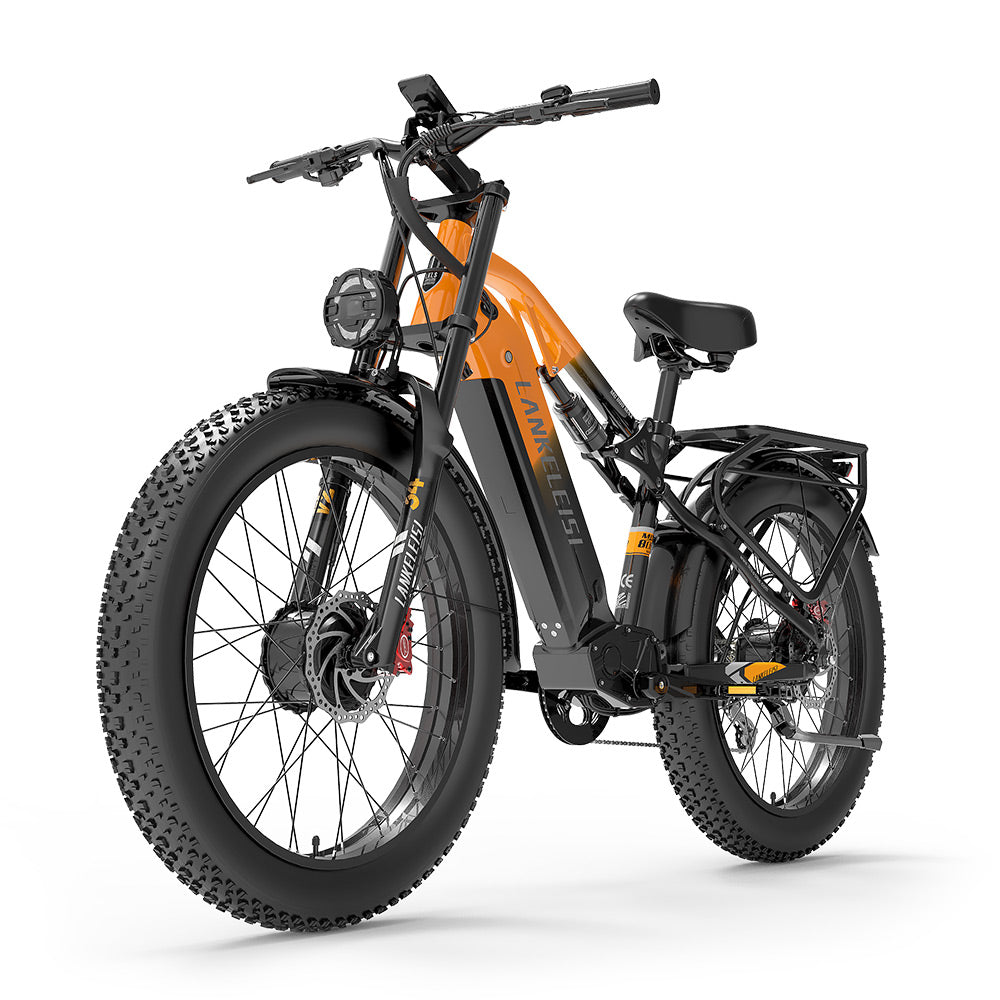 Lankeleisi MG800 MAX 1000W*2 26" Fatbike Dualmotor E-Mountainbike 20Ah Samsung Akku E-MTB [Pre-Order]