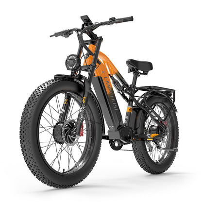 Lankeleisi MG800 MAX 1000W*2 26" Fatbike Dualmotor E-Mountainbike 20Ah Samsung Akku E-MTB [Pre-Order]