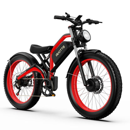 DUOTTS N26 750W *2 26" Double Moteur Fat Bike électrique avec 960Wh Samsung Batterie Mobylette électrique