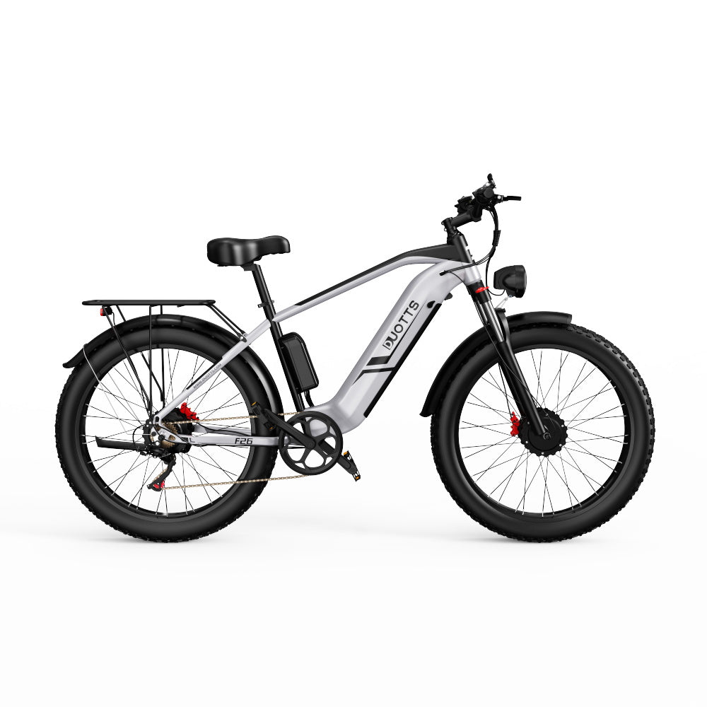 DUOTTS F26 750W*2 26" Fat Bike elettrica a doppio motore 960Wh Batteria Samsung SUV E-bike