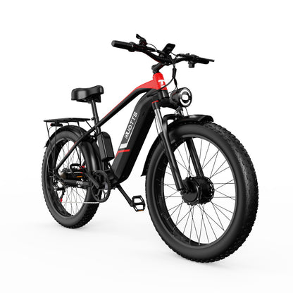 DUOTTS F26 750W*2 26" Doppelmotor Fatbike Elektrofahrrad 960Wh Samsung Akku SUV E-Bike