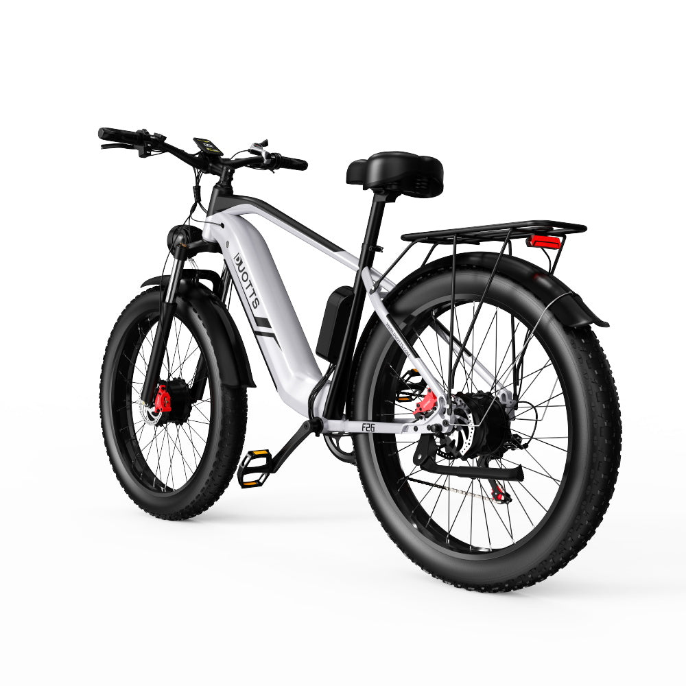 DUOTTS F26 750W*2 26" Dual Motor Electric Fat Bike 960Wh Samsung Battery SUV E-bike