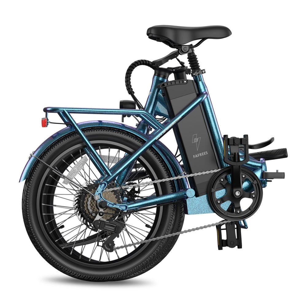 Fafrees F20 Lasting 250W 20" Bicicletta elettrica pieghevole con sensore di coppia Batteria da 655 Wh City E-bike