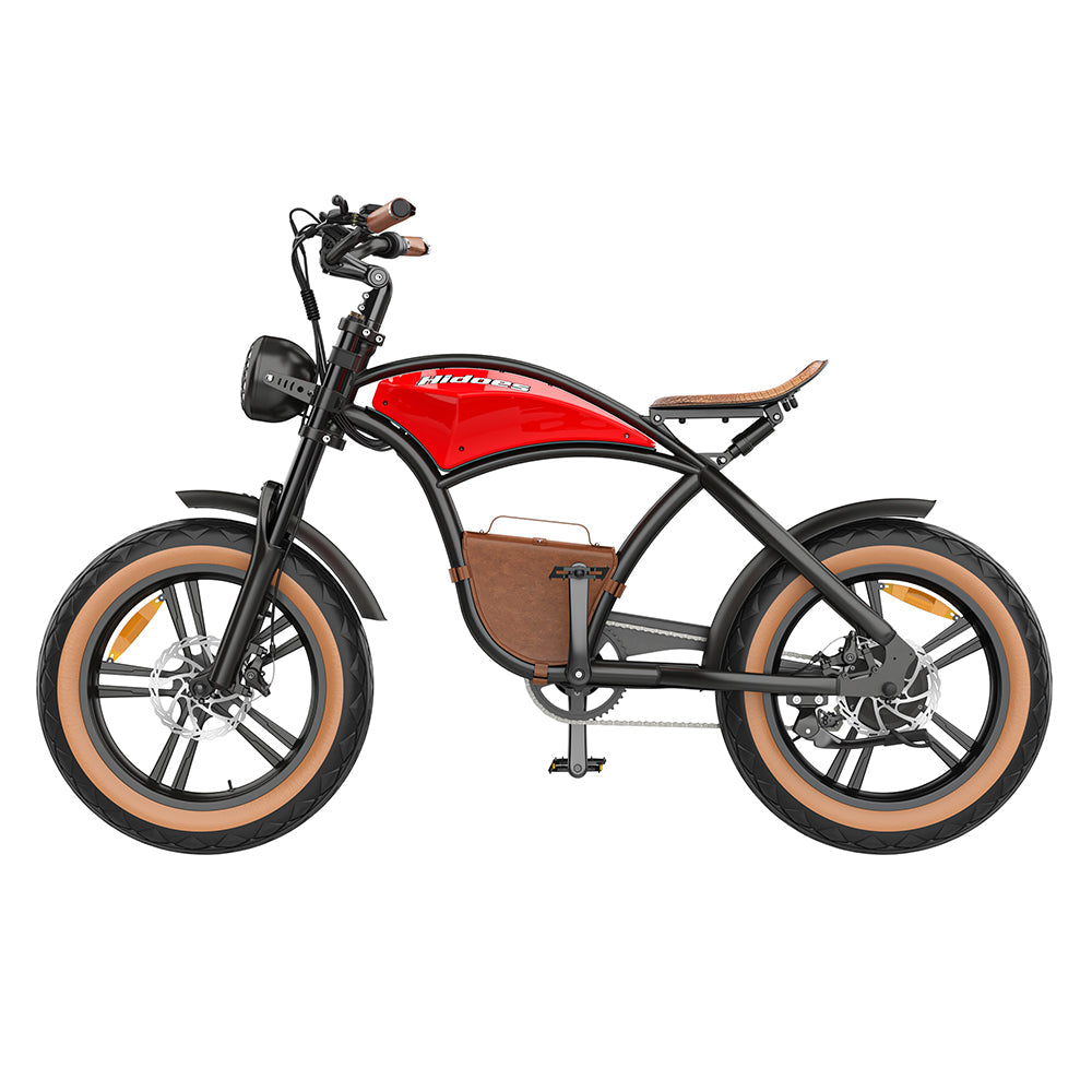 Hidoes B10 1000W 20" Fat Bike Electric Bike 600Wh Moped E-bike