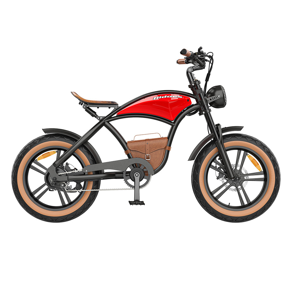 Hidoes B10 Max 1000W 20" Fatbike Elektrofahrrad 600Wh Moped E-Bike