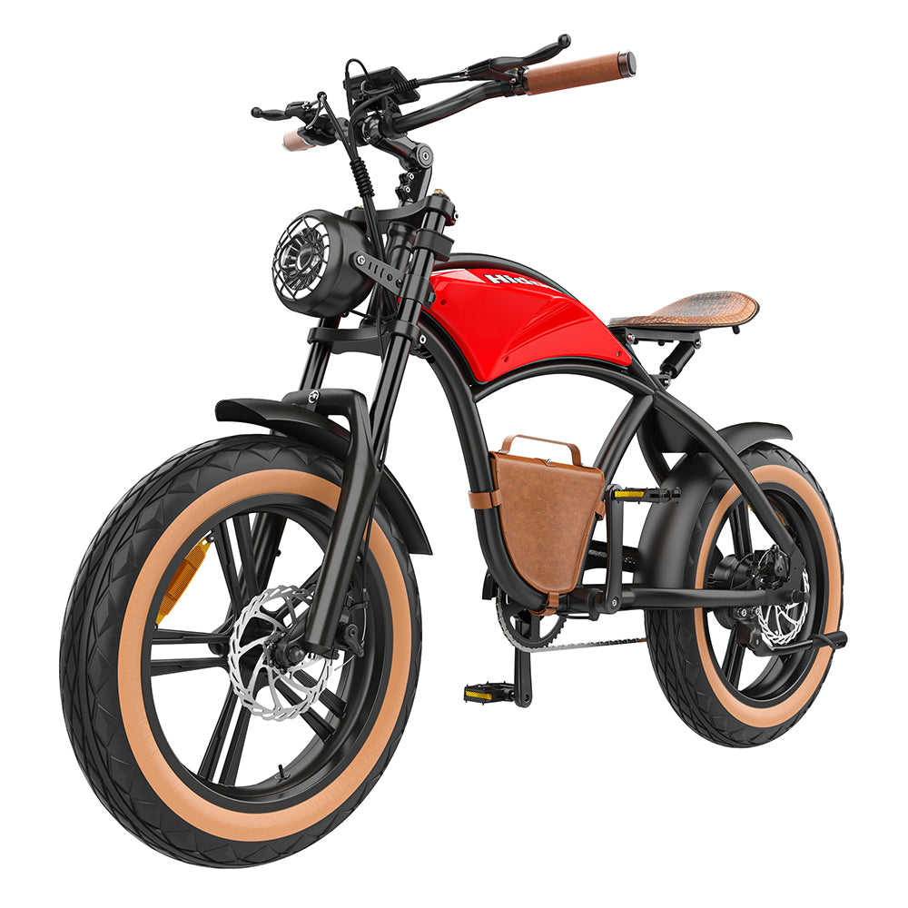 Hidoes B10 Max 1000W 20" Fatbike Elektrofahrrad 600Wh Moped E-Bike