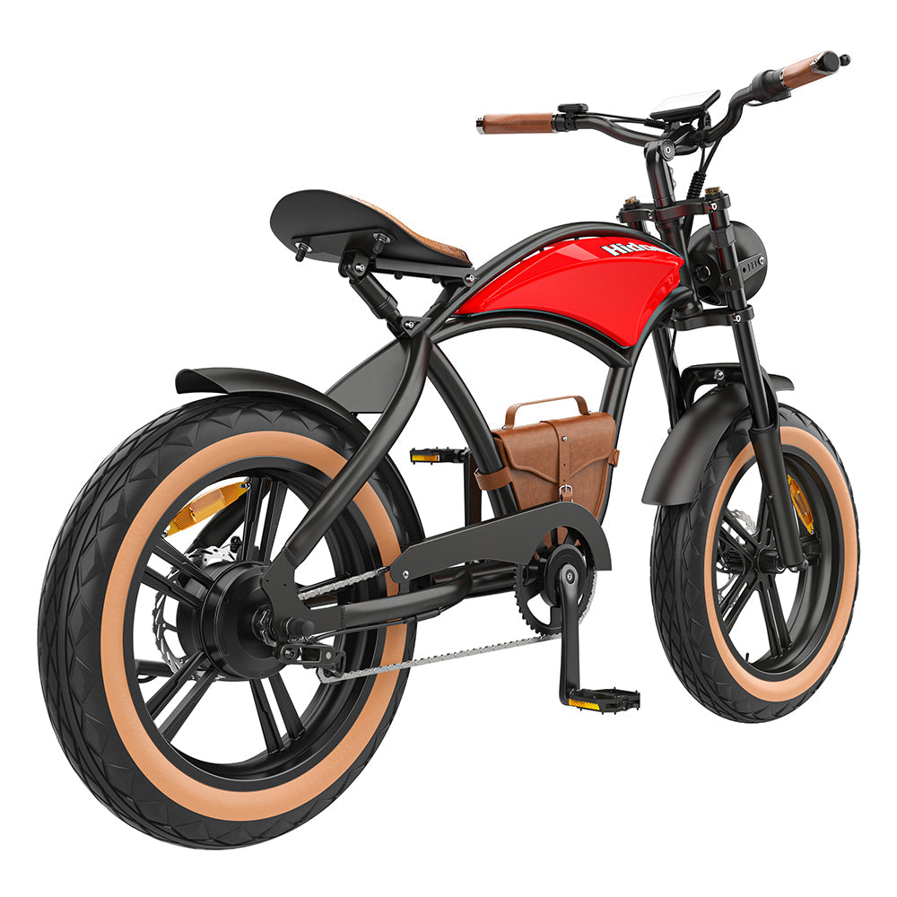 Hidoes B10 Max 1000W 20" Fat Bike Elektrische Fiets 600Wh Moped E-bike