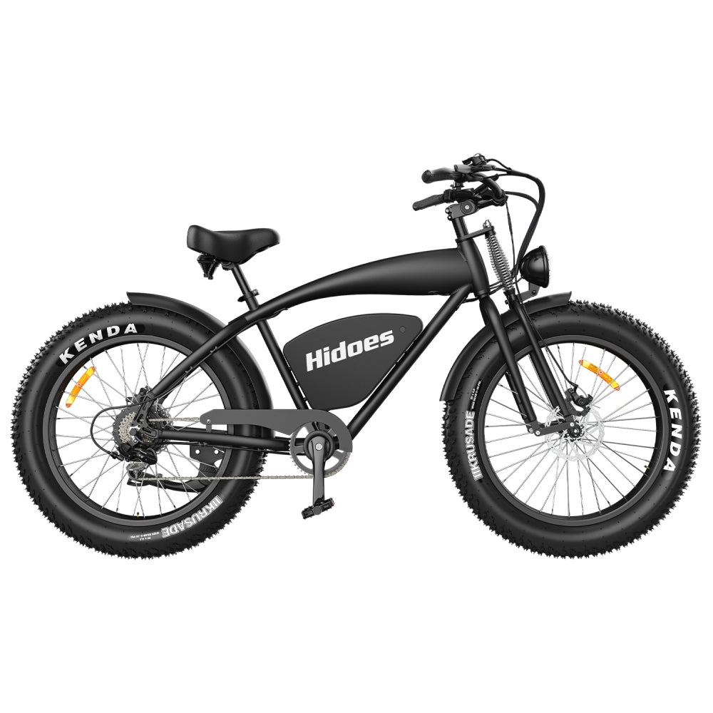 Hidoes B3 Max 1200W 26" Fat Bike Elektrische Fiets 874Wh Moped E-bike