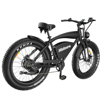 Hidoes B3 Max 1200W 26" Fat Bike Elektrische Fiets 874Wh Moped E-bike