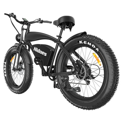 Hidoes B3 Max 1200W 26" Fat Bike Elektrische Fiets 874Wh Moped E-bike