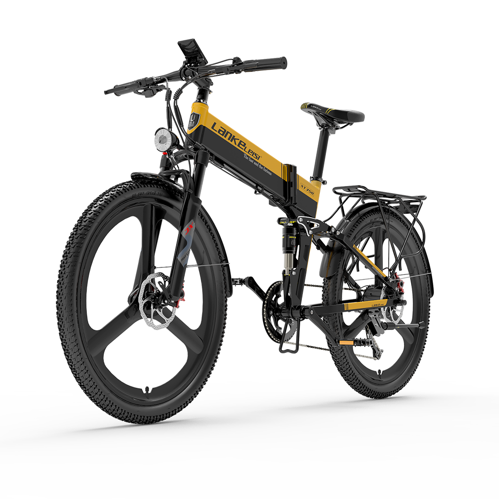 Lankeleisi XT750 Sports Version 500W 26" Foldable Electric Mountain Bike 12.8Ah