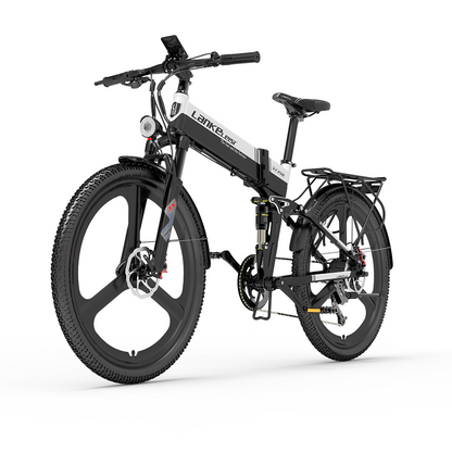 Lankeleisi XT750 Sports Version 500W 26" Foldable Electric Mountain Bike 12.8Ah