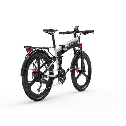 Lankeleisi XT750 Sports Version 500W 26" Bicicletta elettrica pieghevole da montagna 12,8 Ah