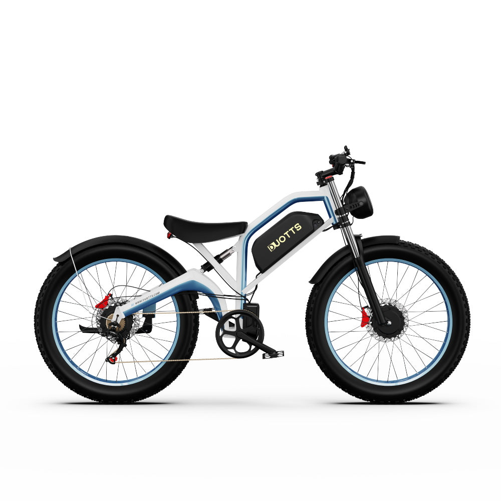 DUOTTS N26 750W *2 26" Double Moteur Fat Bike électrique avec 960Wh Samsung Batterie Mobylette électrique