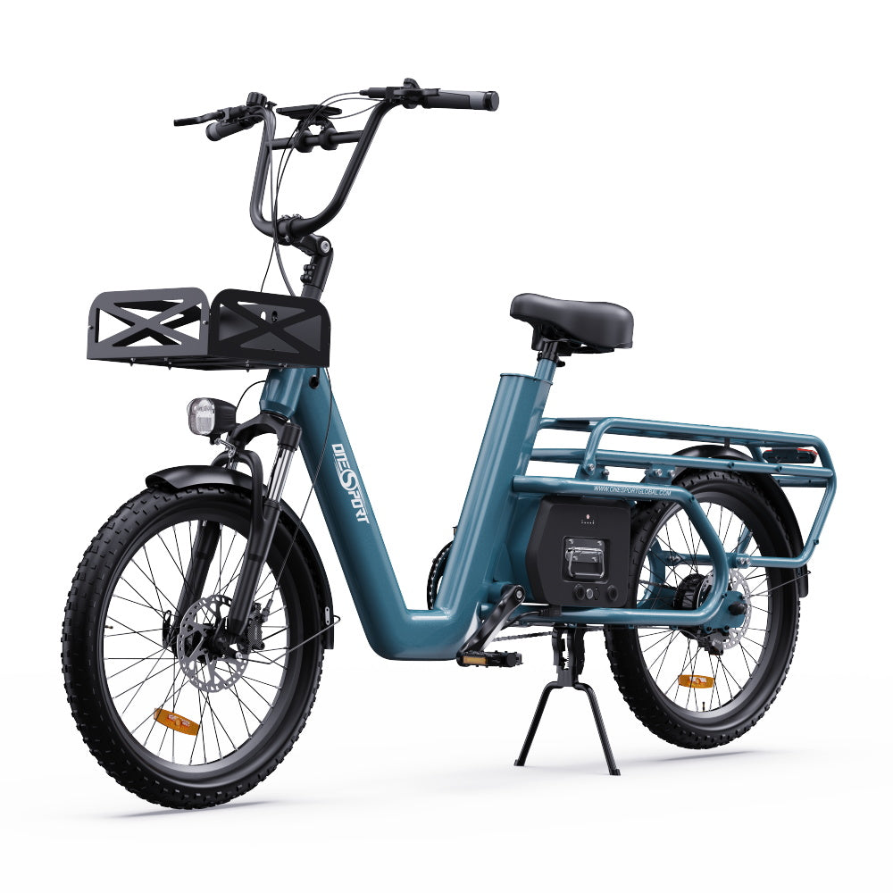 OneSport OT01 650W 20" High-capacity Battery 1296Wh Cargo E-Bike Support APP