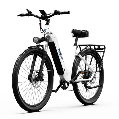 Bici da trekking elettrica OneSport OT05 250W 27,5" con sensore di coppia 655Wh Supporto per bici elettrica da città APP