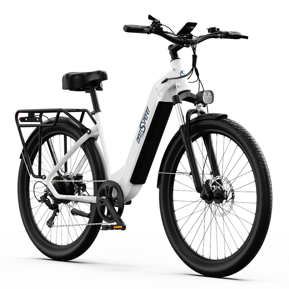 OneSport OT05 250W 27,5" Elektro-Trekkingrad mit Drehmomentsensor 655Wh City E-Bike Support APP