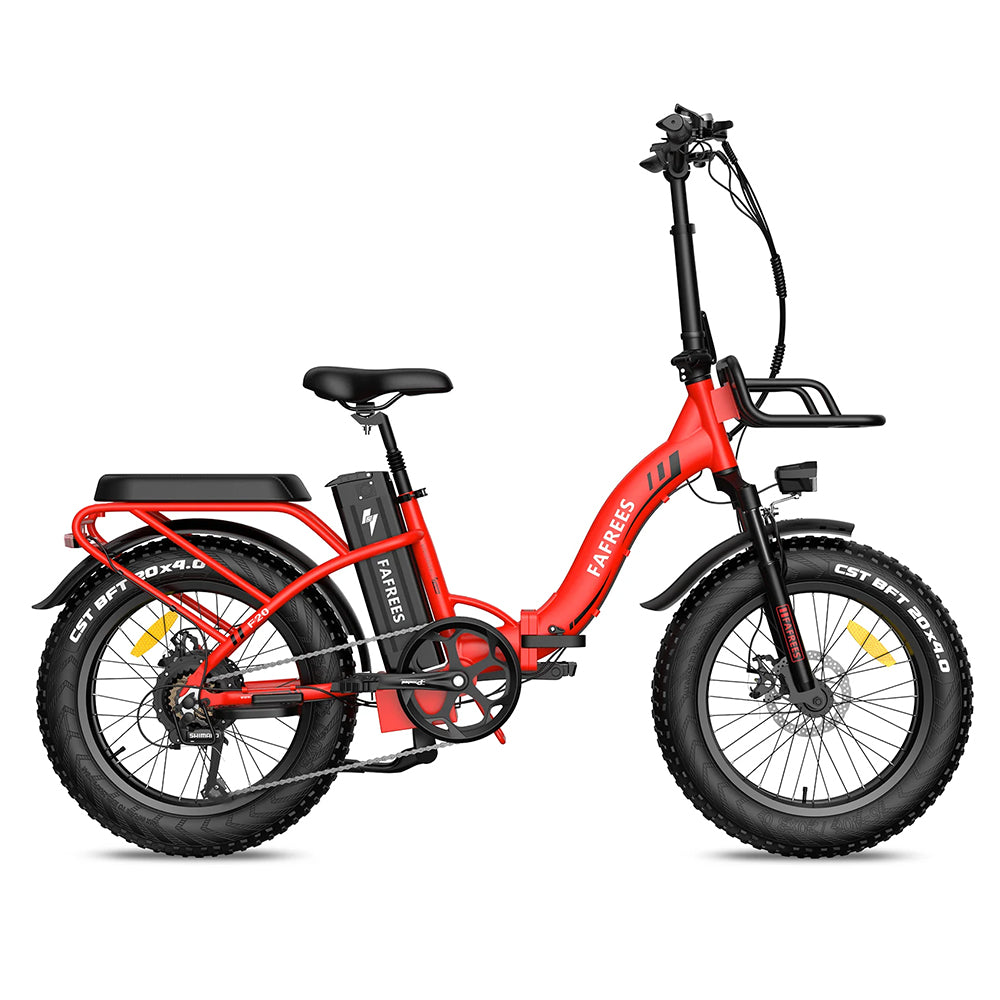 Fafrees F20 MAX 2023 Version 500W 20" Fat Bike Folding Electric Bike 22.5Ah Samsung Battery