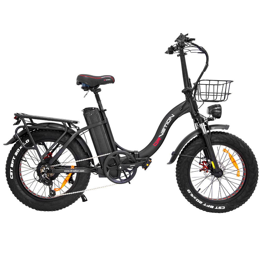 Drvetion CT20 750W 20" Fat Bike elettrica pieghevole E-bike passo-passo