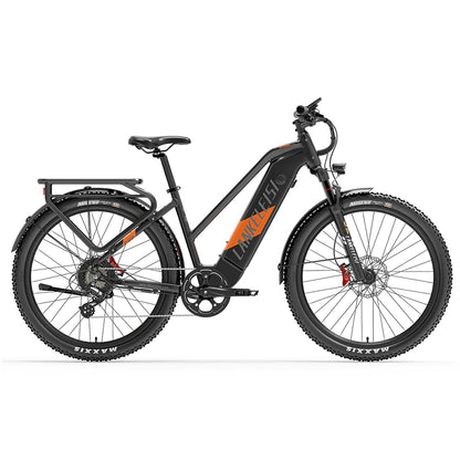 Lankeleisi MX600 PRO 500W 27,5 "vélo de randonnée électrique 20Ah batterie Samsung vélo électrique de banlieue