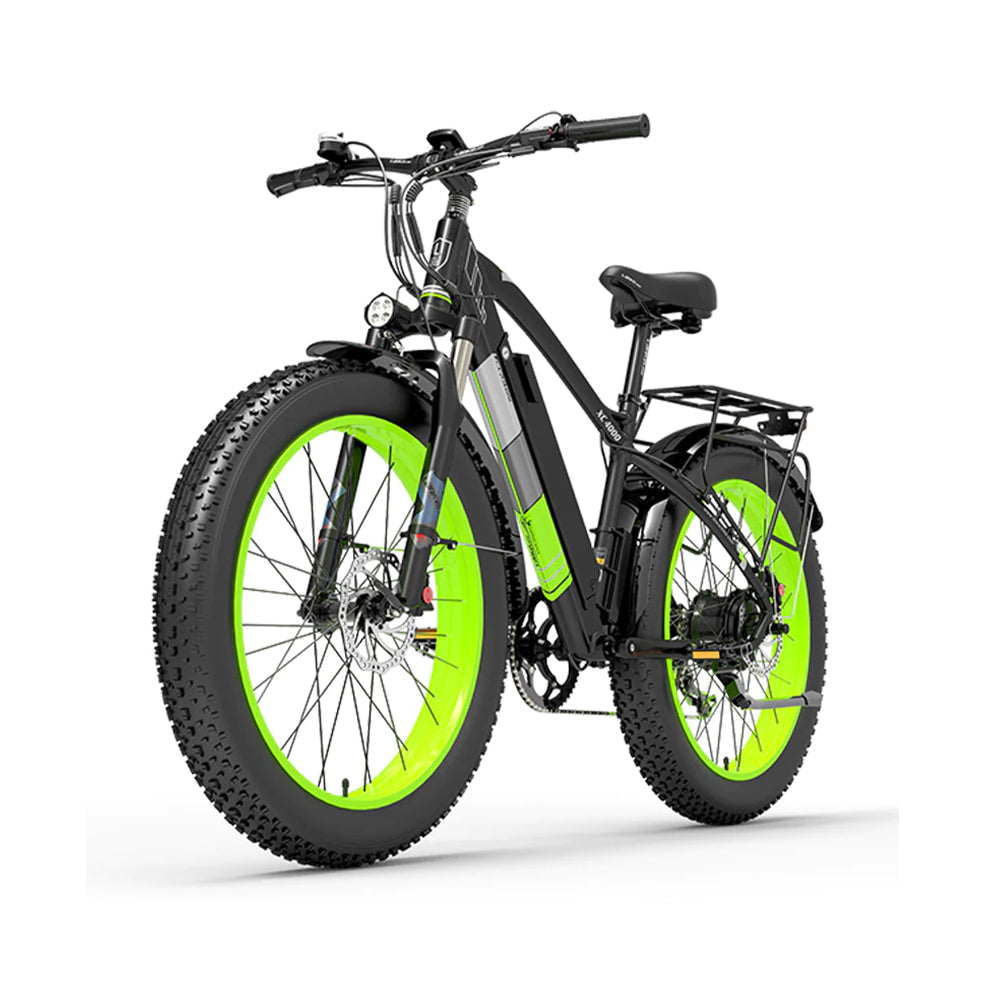 Lankeleisi XC4000 1000W Electric Fat Tire 17.5Ah E Mountain Bike EMTB E-Bike