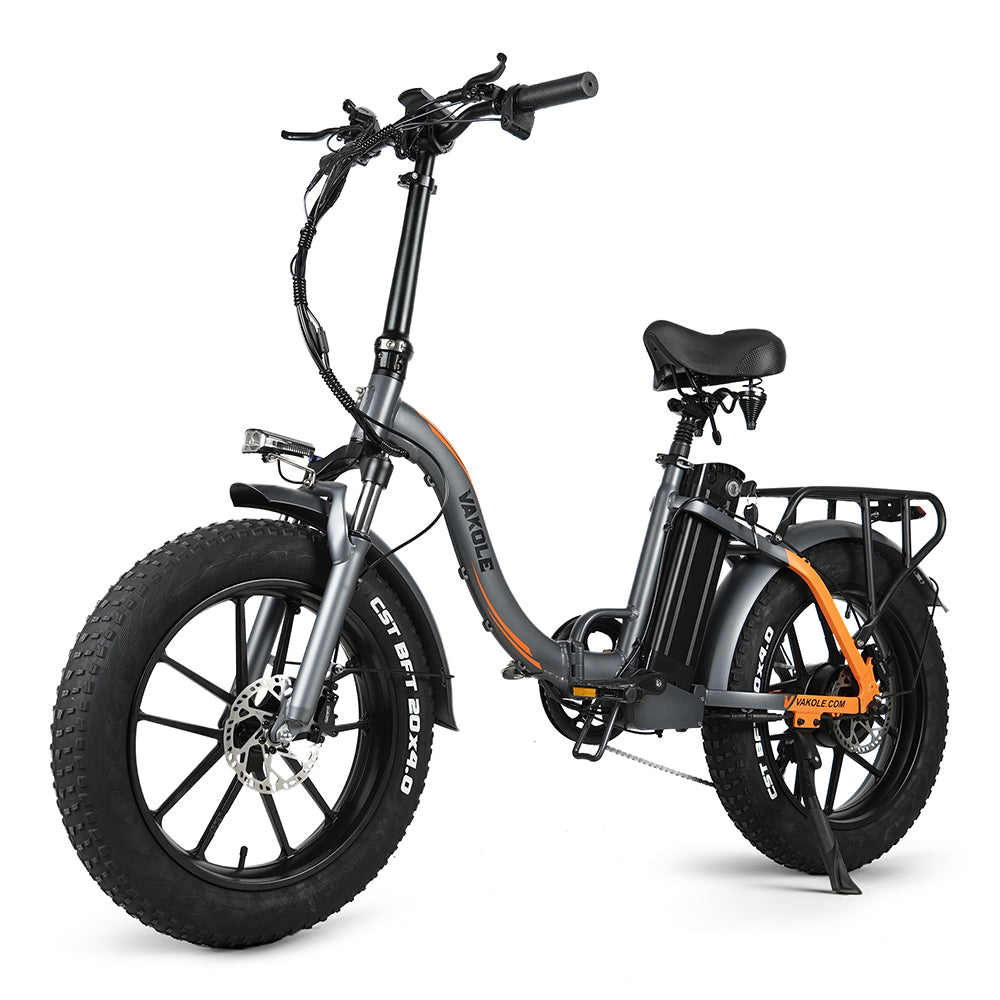 Vakole Y20 Pro 750W 20" Faltbares Elektrisches Fatbike mit 20Ah Samsung Akku Support APP