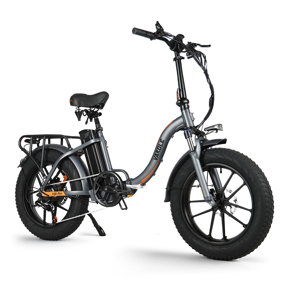 Vakole Y20 Pro 750W 20" Fat Bike elettrica pieghevole con supporto batteria Samsung da 20 Ah APP