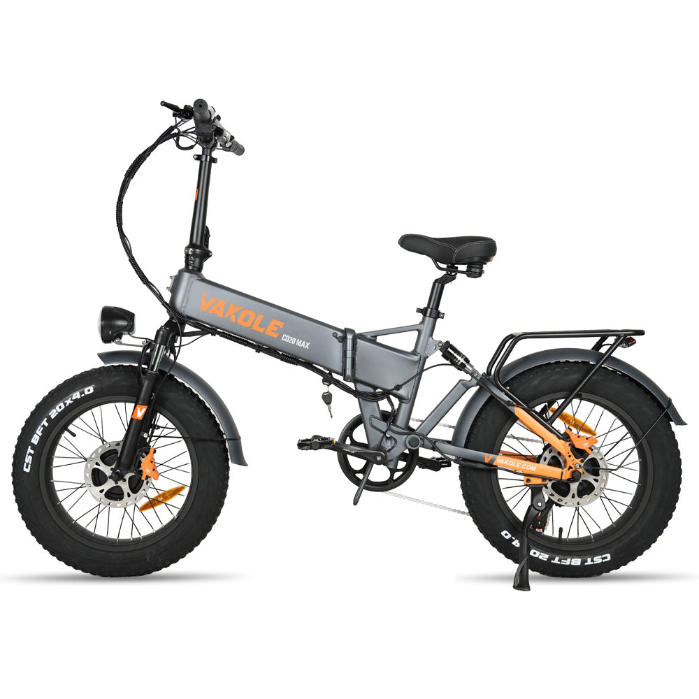 Vakole CO20 MAX 750W * 2 double moteur 20 "Fat Bike vélo électrique pliant 20Ah batterie Samsung