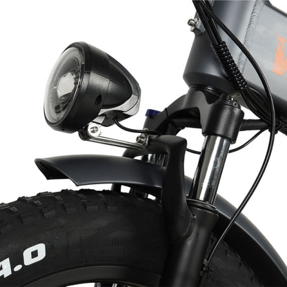 Vakole CO20 MAX 750W*2 Doppio Motore 20" Fat Bike Bicicletta Elettrica Pieghevole Batteria Samsung 20Ah